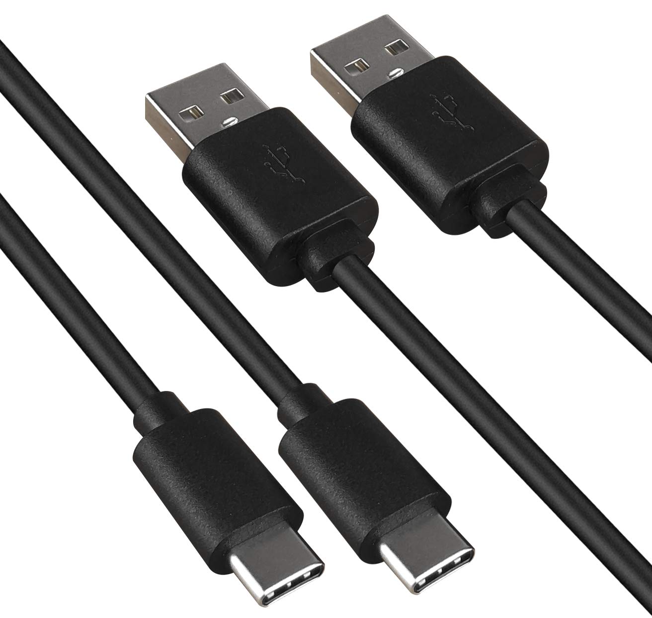 2-Pack USB-C Charger Cable Fast Charging for Kindle E-Readers & Fire Tablets - Compatible with HD 10 (9th/11th Gen), HD 8 (10th Gen), 8 Plus Kids Edition (2019-2021), Kids Pro, HD7 2022 & Max 11 2023 - Perfect for Home, Office & Travel Charging