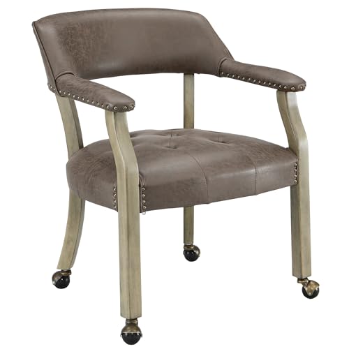 Grey Legs & Dark Brown Fabric