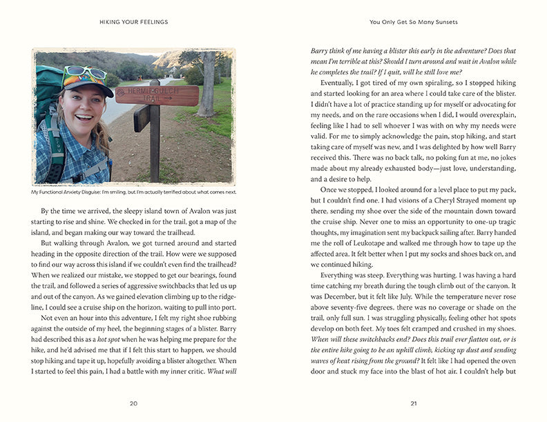 Hiking Your Feelings - Outdoor Adventure Journal for Emotional Wellness | Perfect for Hiking, Camping & Self-Care Retreats