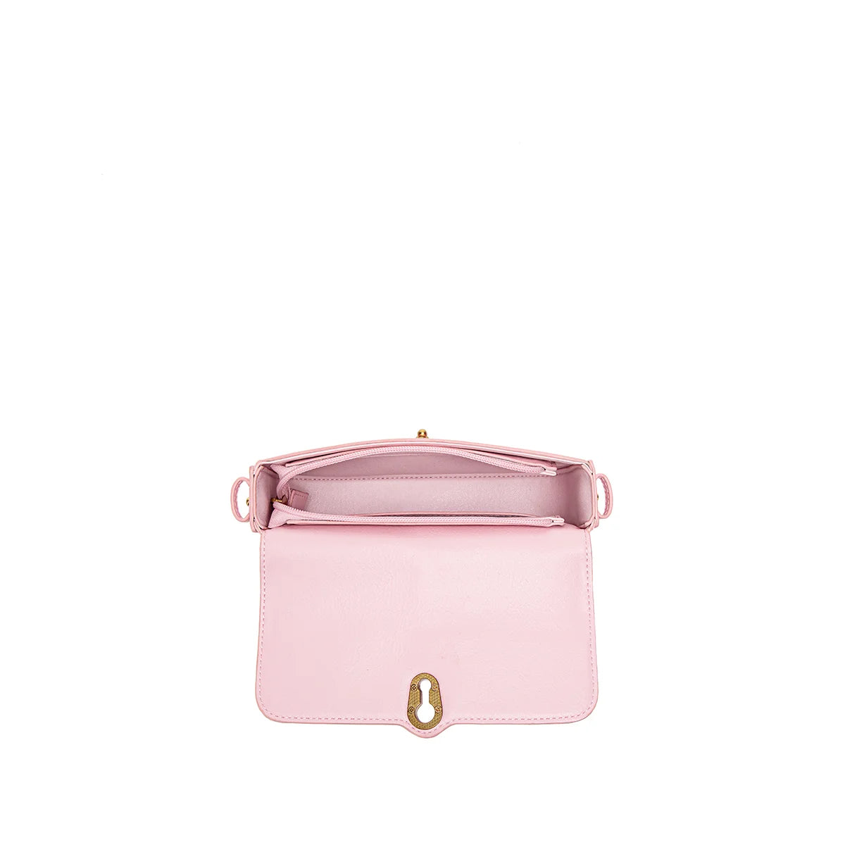 Athena Slim Crossbody Bag in Light Pink - Stylish & Compact for Everyday Use, Travel, and Work