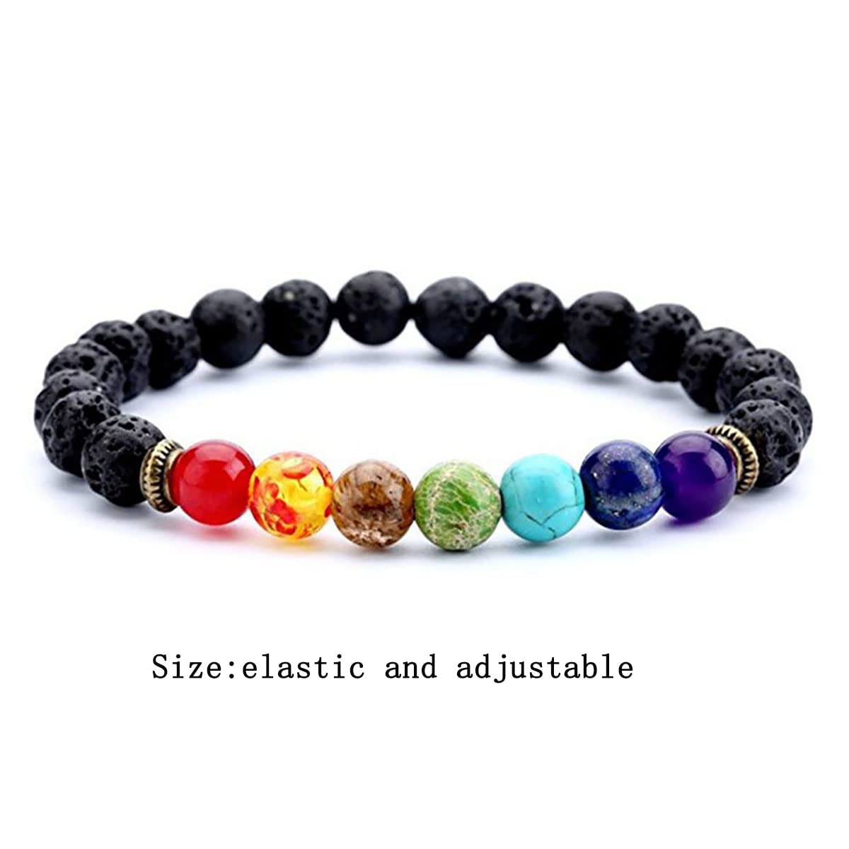 **Couple's Healing Beads Bracelet Set – Black Marble Crystal Agate Natural Stone Bond Touch Bracelets for Women & Men | Long Distance Relationship Gift for Him & Her | Perfect for Anniversaries, Valentine's Day & Romantic Occasions**