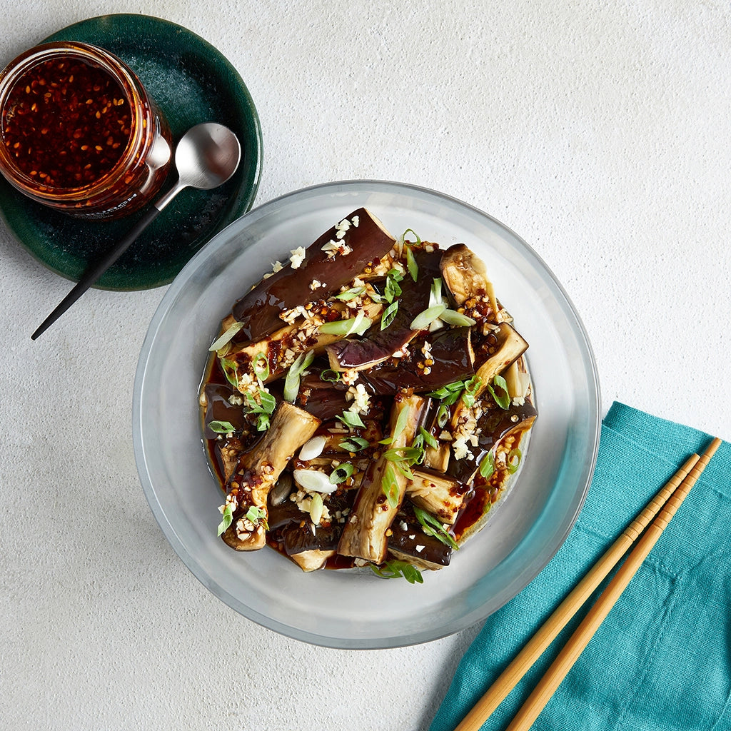 Spicy Chinese Eggplant - Authentic Szechuan Style Stir-Fry Sauce - Perfect for Asian Cuisine, Vegan & Gluten-Free Recipes - Great for Home Cooking & Meal Prep
