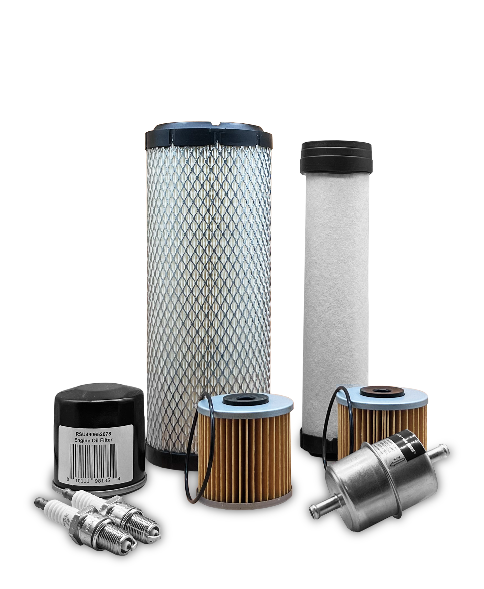 HERO® Maintenance Filter Kit for Scag SCZ61V 850FX Cheetah Zero Turn Mower - Air & Oil Filters Replacement Set for Lawn Mower Tune-Up & Engine Protection