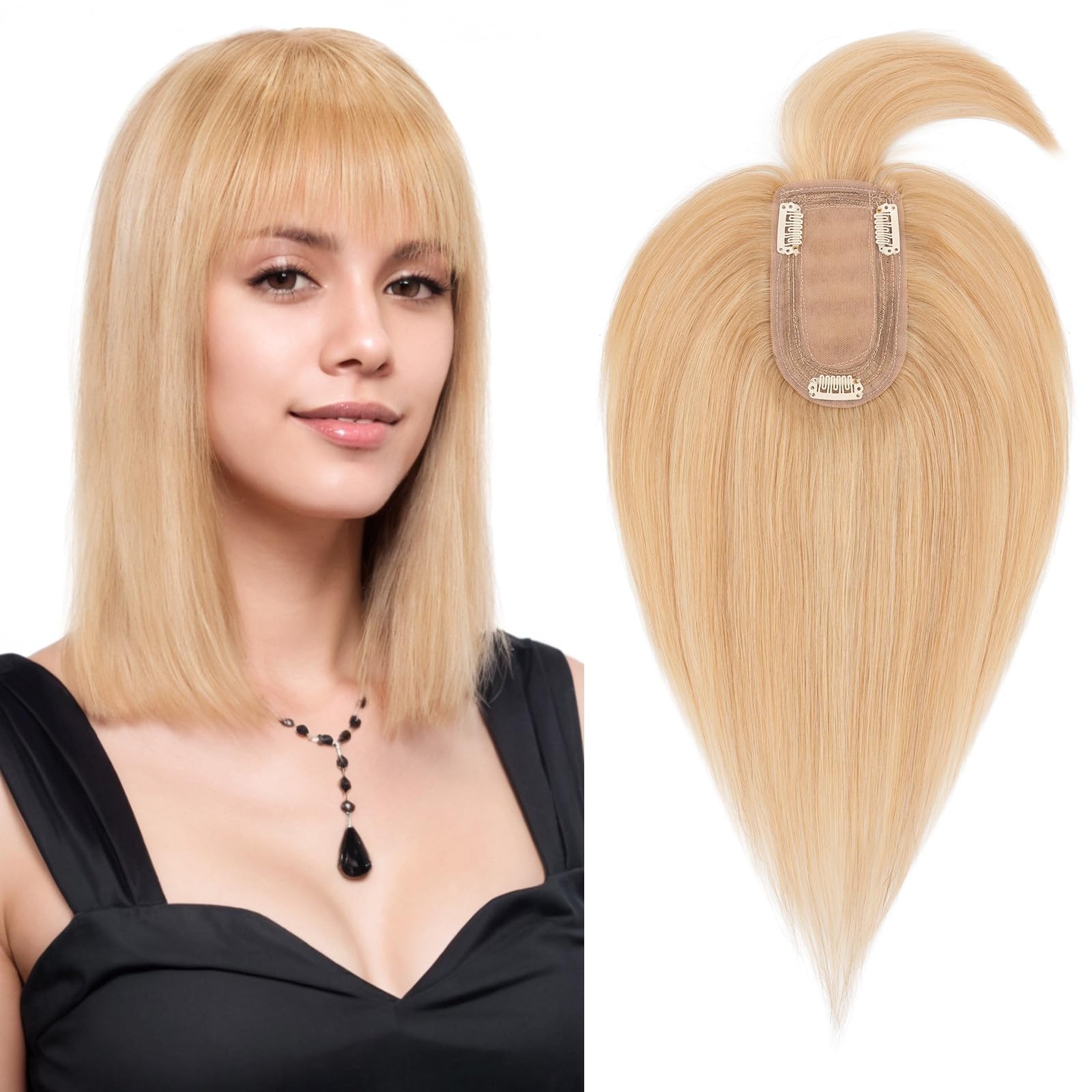 Benehair Women's Clip-In Hair Topper - 16
