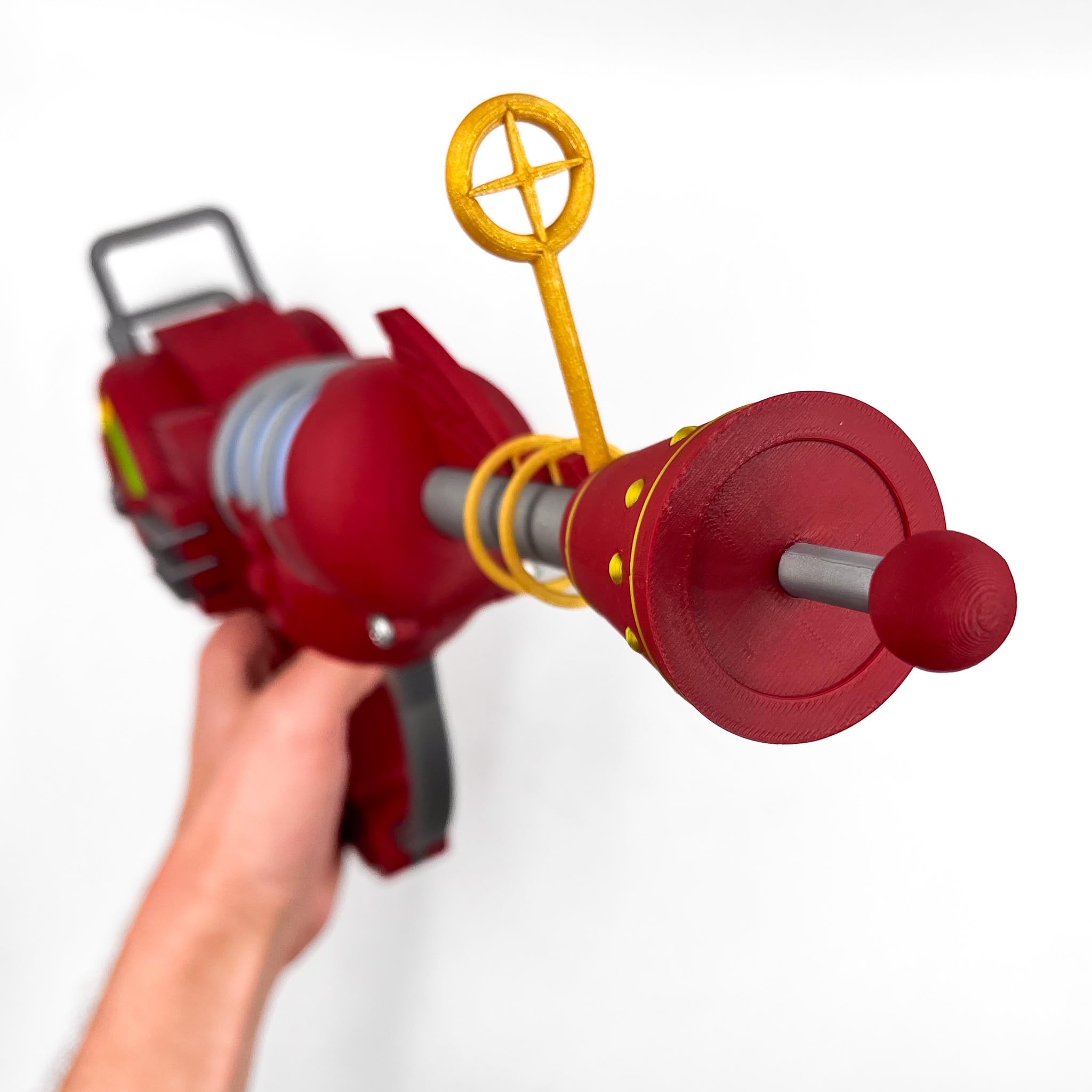 Call of Duty Zombies Ray Gun Replica - Safe & Detailed Cosplay Prop for Collectors | Perfect for Halloween, Gaming Events & Fan Displays (Stand Not Included)