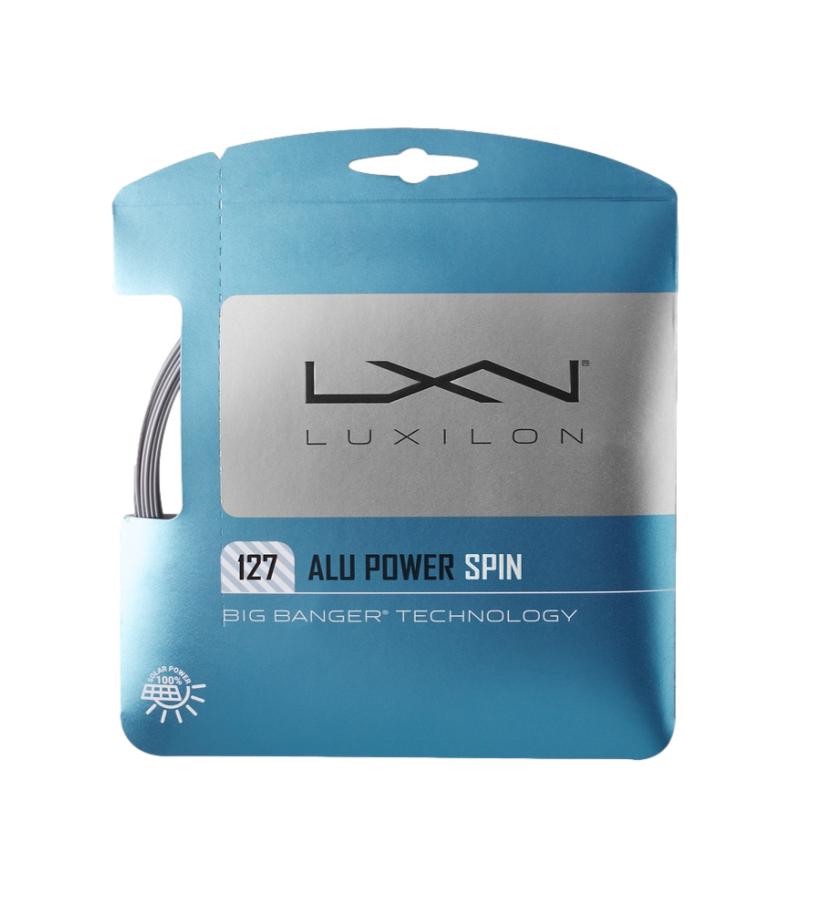 Luxilon Alu Power Spin 127 Tennis String - Premium Polyester String for Spin & Control - Perfect for Competitive Players & Tournament Play