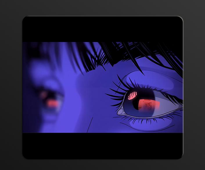 Premium Glass Mouse Pad - Ultra Smooth Surface for Gaming & Office Use - Non-Slip Base - Large Size (19