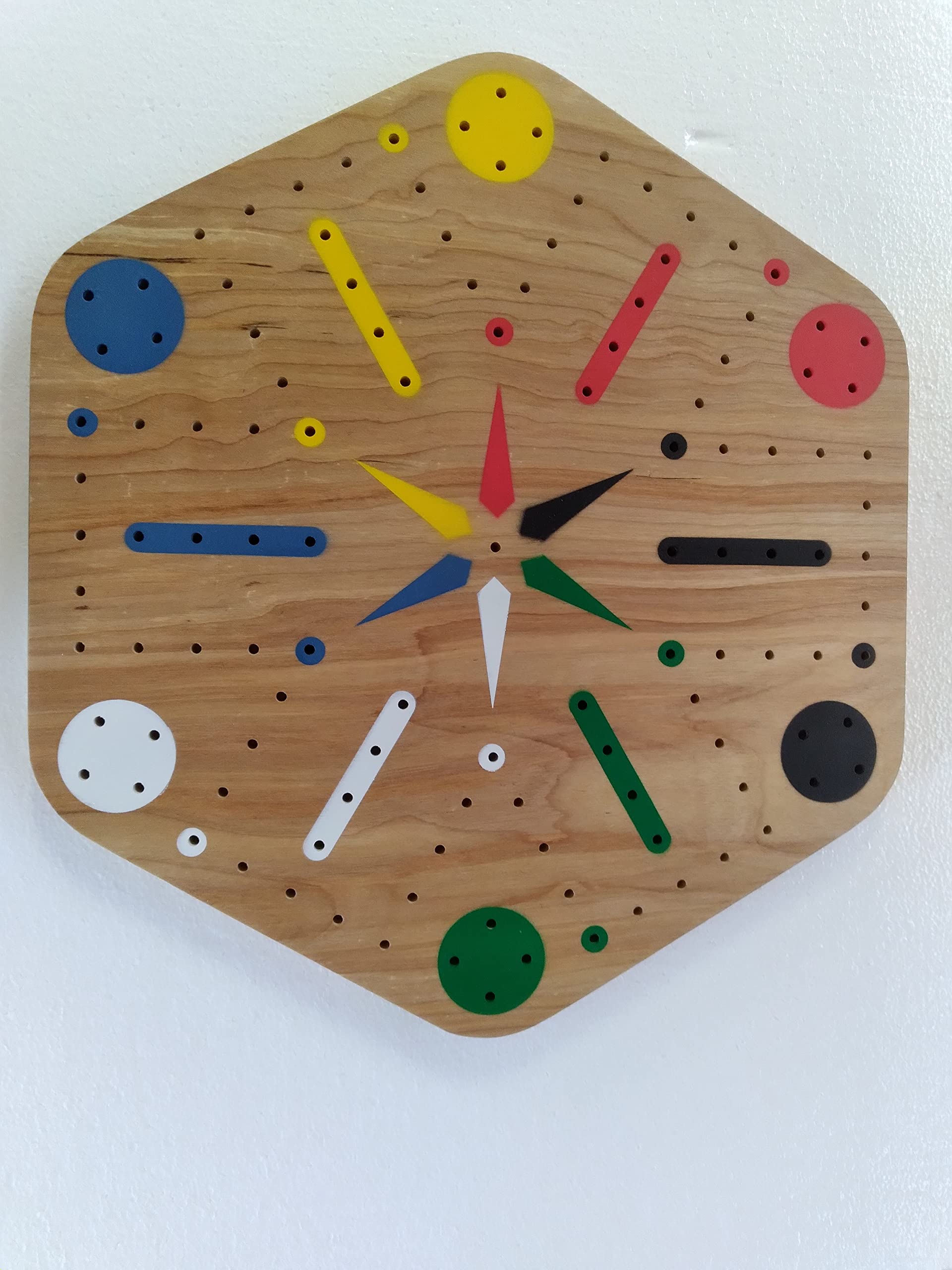 Fast Track Board Game with Pegs - Fun Family Strategy Game for Kids & Adults - Perfect for Game Nights, Parties & Indoor Activities