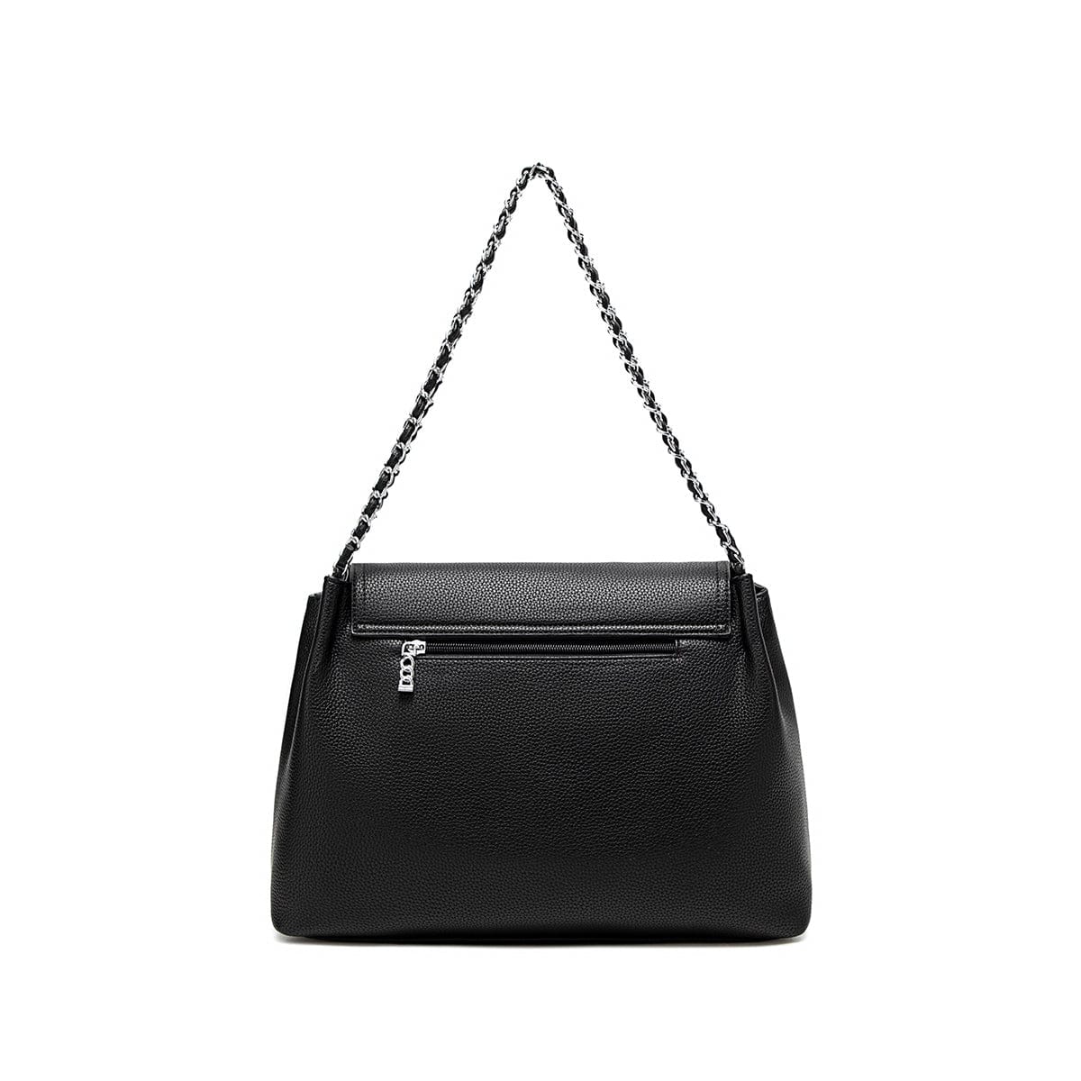 Ruth Vegan Leather Shoulder Bag for Women | Black Pebbled Crossbody Purse | Fashionable & Cruelty-Free Handbag for Work, Travel & Everyday Use