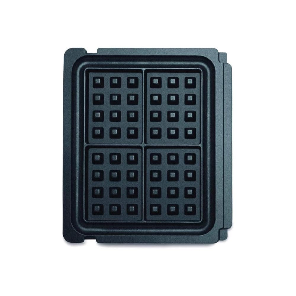 Non-Stick Waffle Plates for Easy Cleaning - Perfect for Belgian Waffles, Pancakes & Breakfast Sandwiches at Home