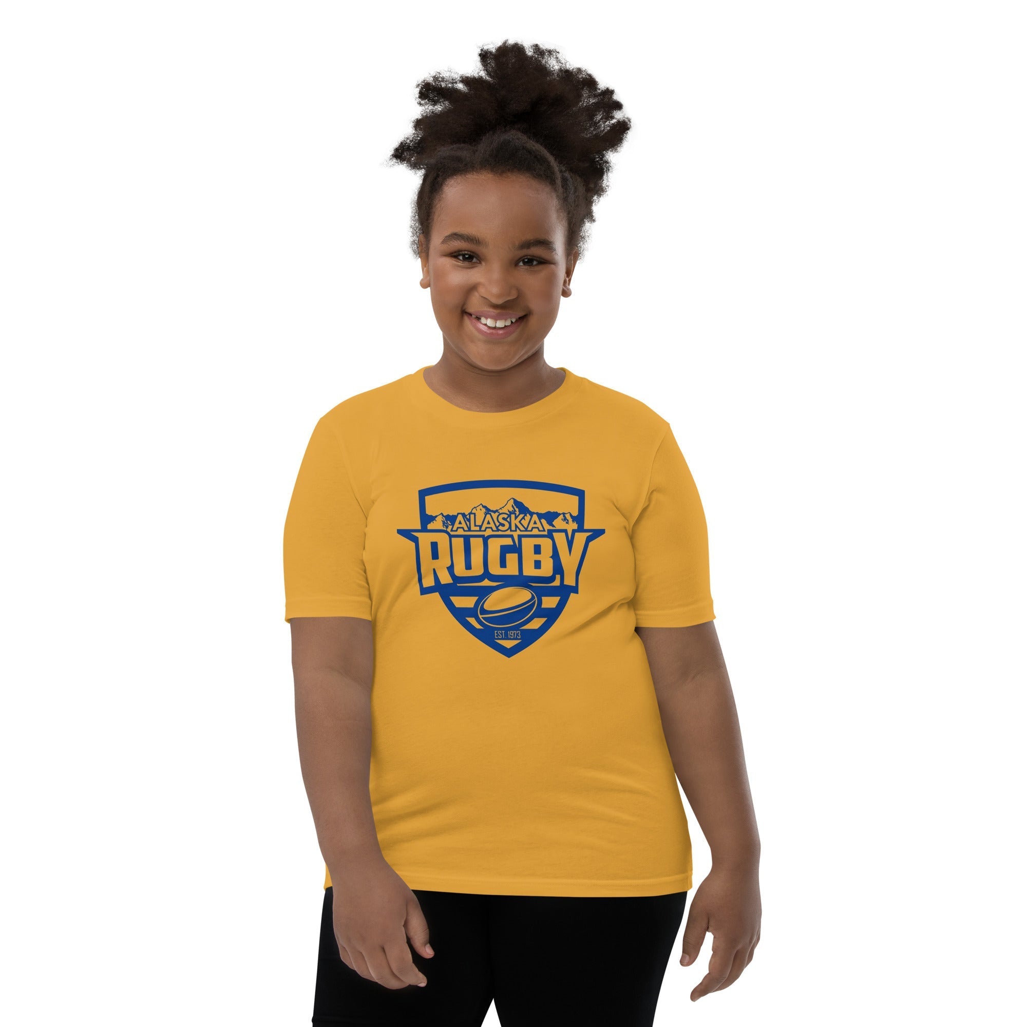 Alaska Rugby Youth Social Tee - Comfortable Cotton T-Shirt for Boys & Girls - Perfect for Sports, School & Casual Wear