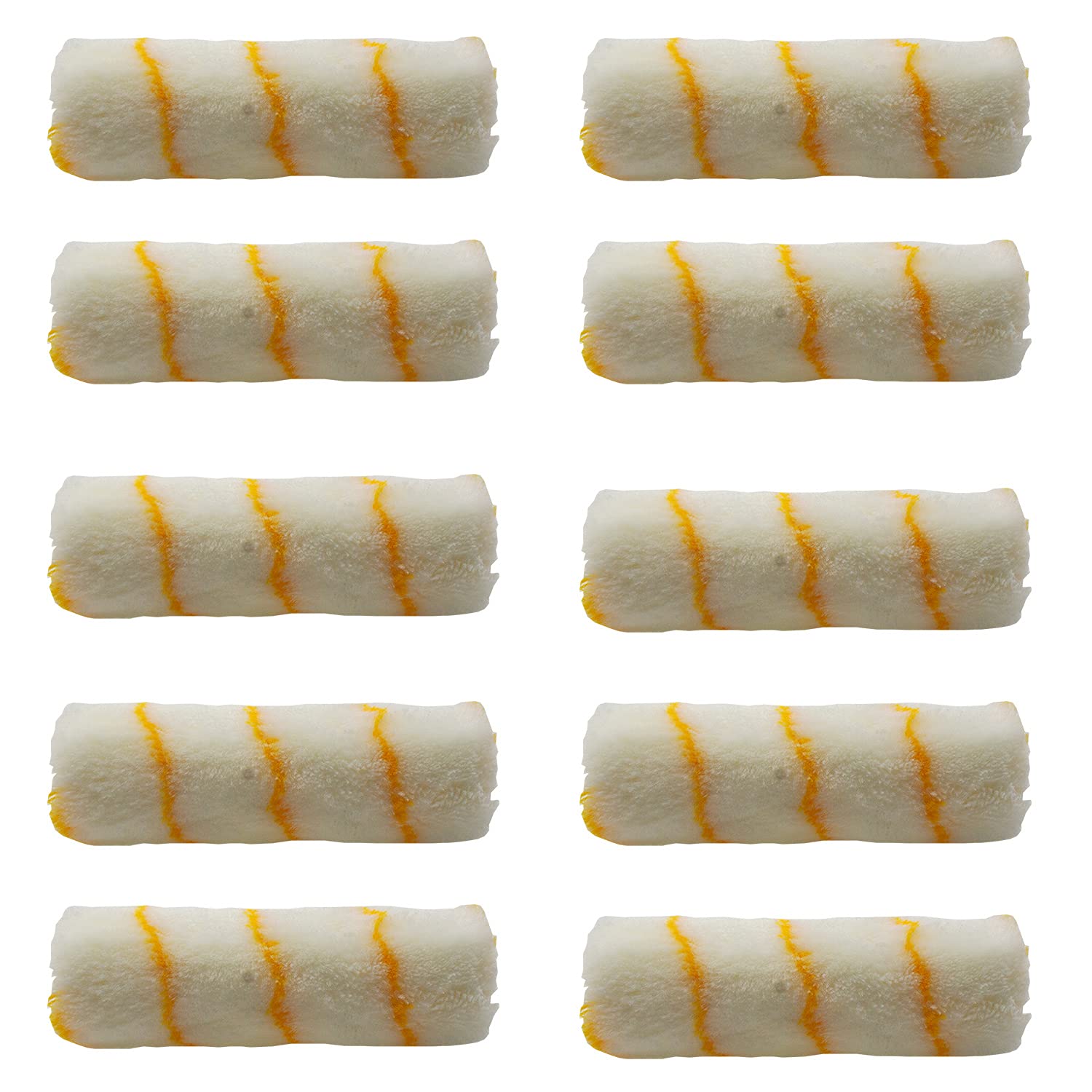 Autoly 4-Inch Small Paint Roller Covers 10-Pack - Premium Wall Painting Tools for Smooth Interior Painting - Perfect for DIY Home Projects, Touch-Ups & Professional Use