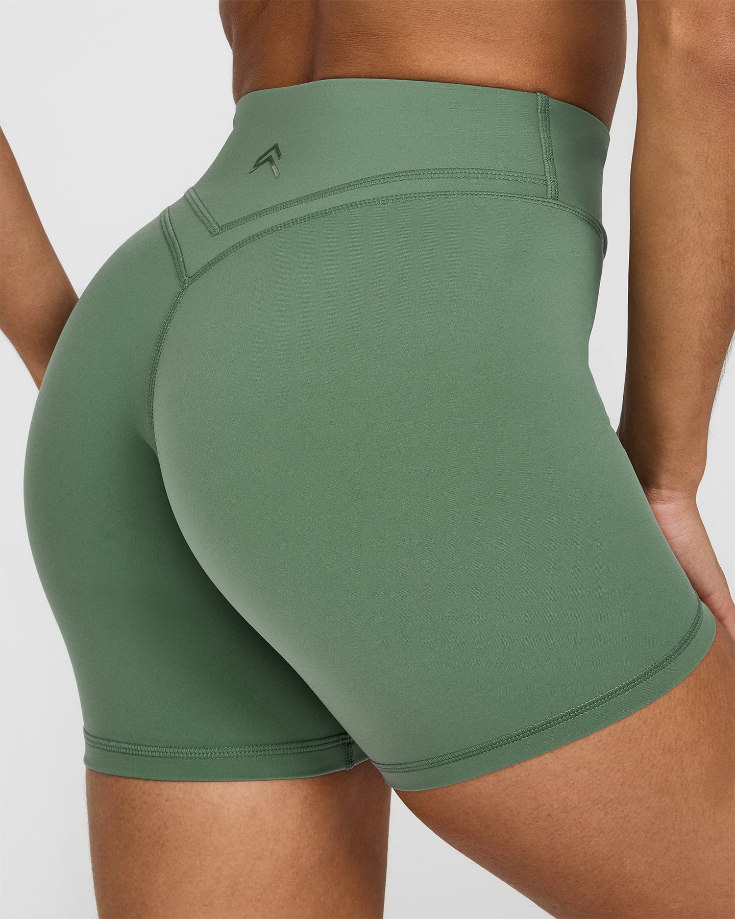 Unified Wrap Shorts 6 - Comfortable Athletic Shorts for Women, Breathable Quick-Dry Workout Shorts in Forest Green | Perfect for Yoga, Running & Gym