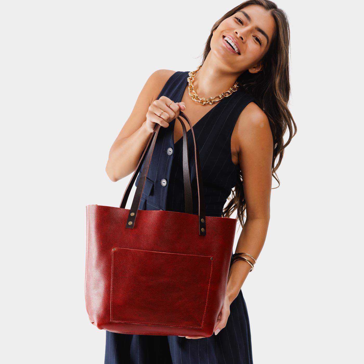 Almost Perfect' Genuine Leather Tote Bag - Limited Edition Handcrafted Women's Purse for Work, Travel & Everyday Use