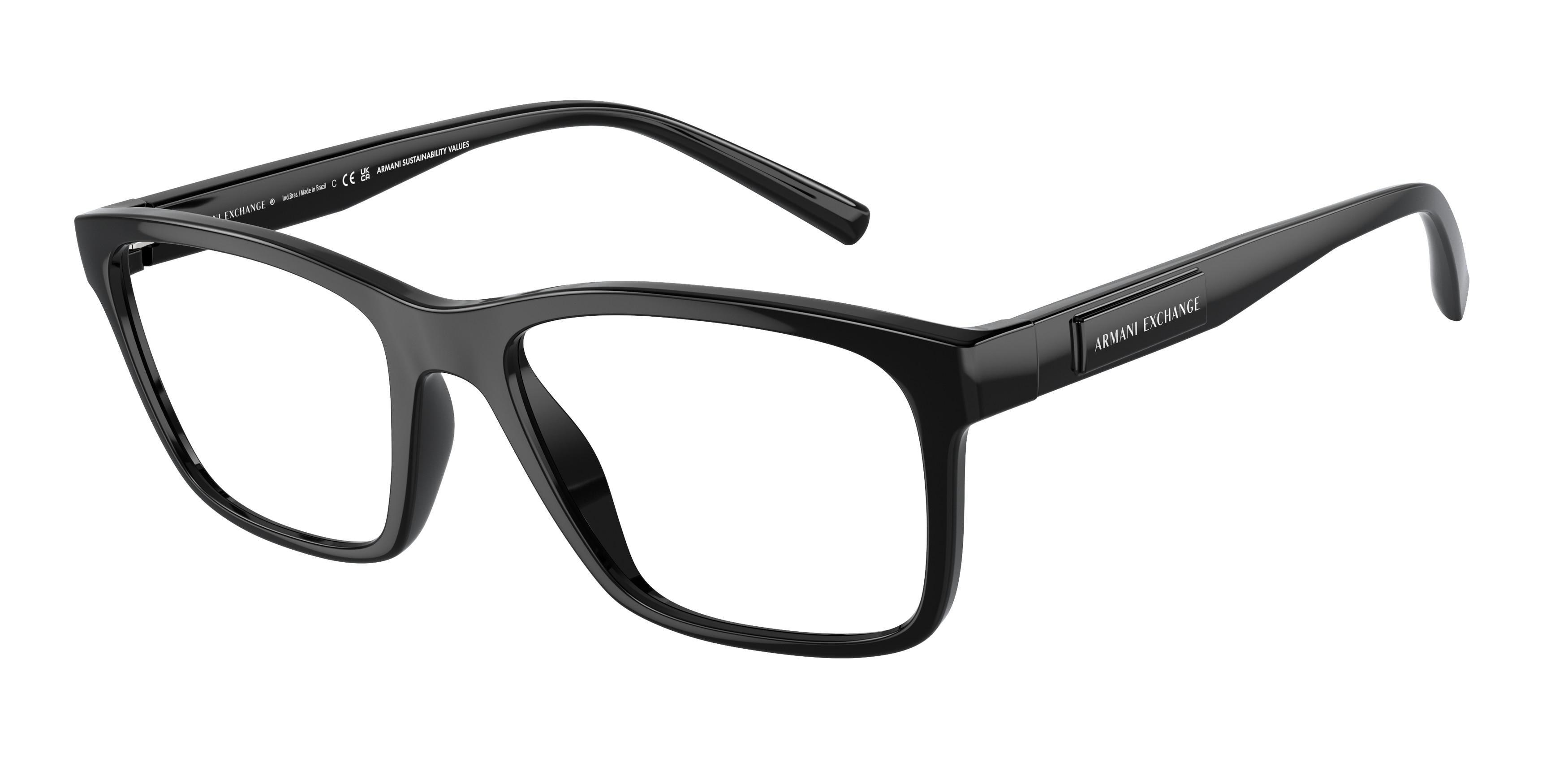 Armani Exchange 3114 Eyeglasses for Men & Women - Trendy Designer Glasses for Fashion & Everyday Wear - Perfect for Work, Driving & Outdoor Activities