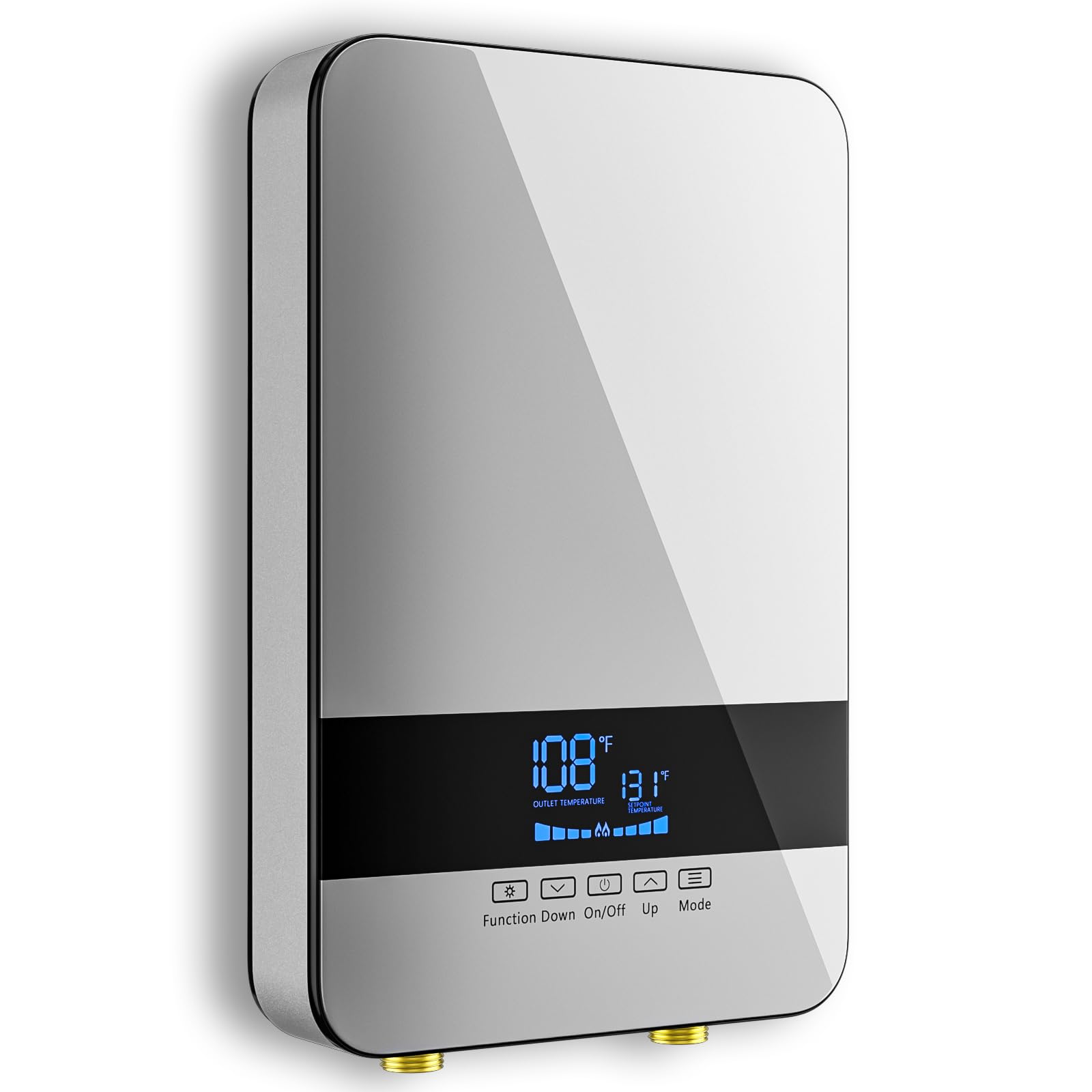 8.5KW 240V Tankless Electric Water Heater - Instant On-Demand Hot Water Heater with Digital Display, Under Sink & Wall Mount, Perfect for Small Homes, Apartments & RVs | Fast & Energy Efficient Hot Water Solution for Bathroom, Kitchen & Laundry