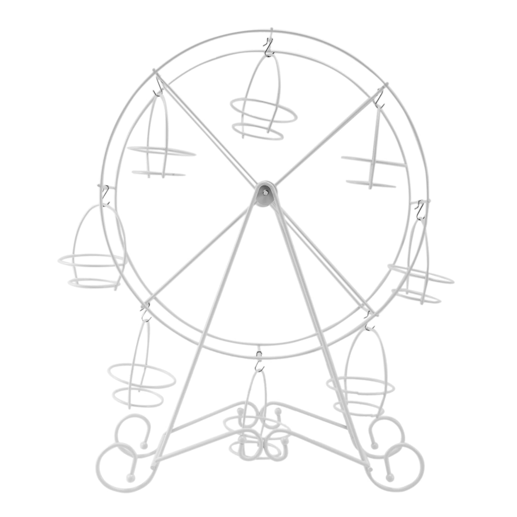 Rotating Cupcake Stand - 8 Tier Ferris Wheel Cake Holder for Parties, Baking & Home Decor | Perfect for Birthday, Wedding & Dessert Displays