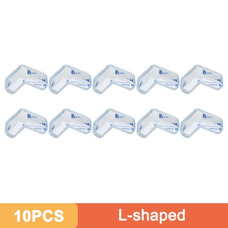 Baby Safety Corner Protectors - Soft Silicone Bumpers for Furniture Edge Protection, Childproofing & Anti-Collision (8-Pack) - Perfect for Tables, Counters, Cabinets & Sharp Corners in Nursery & Playroom