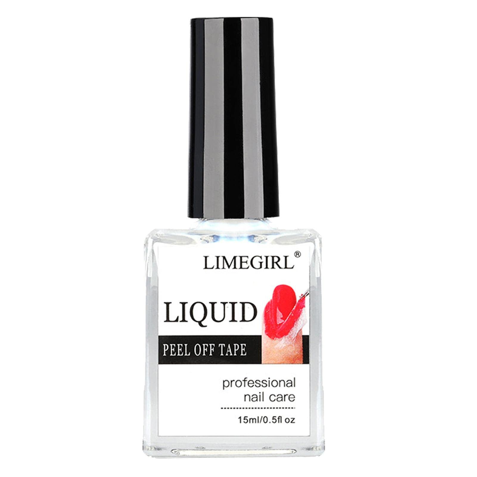Liquid Nail Latex - 15ml Fast Drying Peel Off Nail Polish Barrier Tape for Nail Art | Anti-Spill & Waterproof Protection | Perfect Gift for Nail Lovers & DIY Manicure at Home or Salon