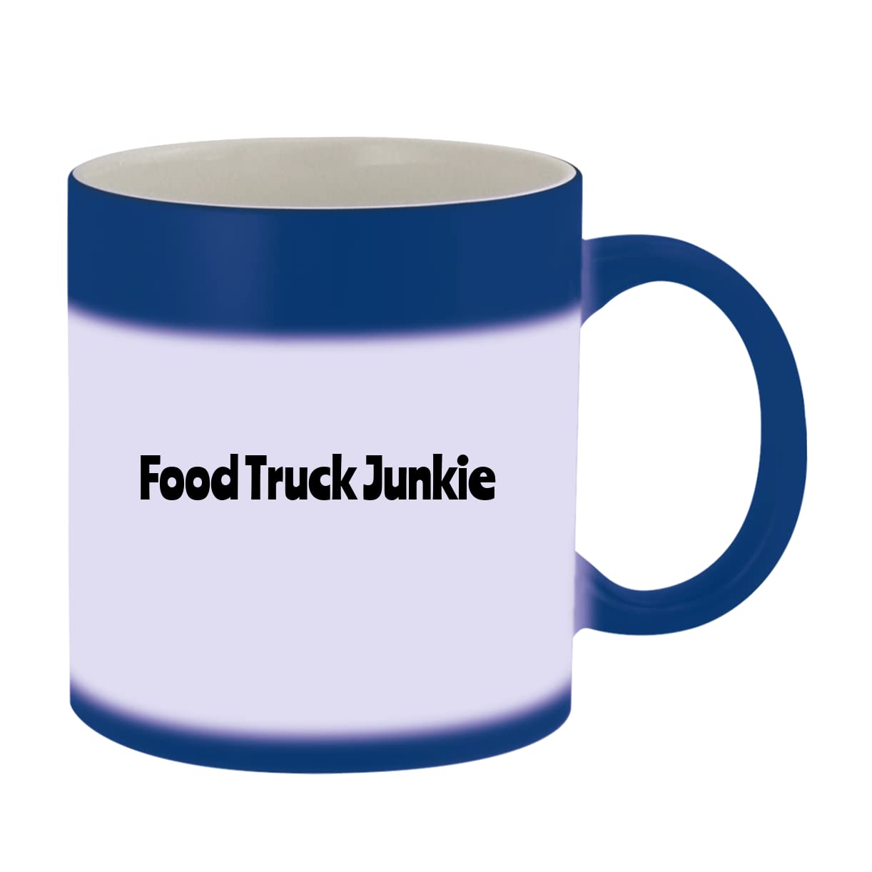 11oz Color Changing Ceramic Mug - Heat Sensitive Blue Coffee Cup for Food Truck Enthusiasts | Perfect for Hot Drinks, Gifts, and Outdoor Adventures