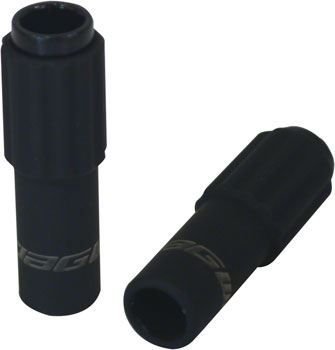 Jagwire Sport 4mm Mini Inline Cable Tension Adjusters Pair - Black | Bike Brake & Derailleur Cable Adjuster for Road & Mountain Bikes | Perfect for Cycling Maintenance & Performance Tuning
