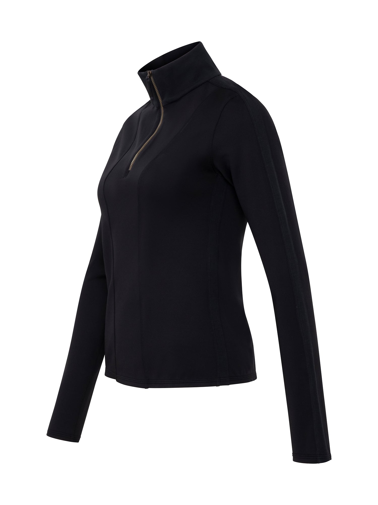 Editha Stretch Turtleneck Women's Long Sleeve Slim Fit Mock Neck Top for Fall Winter Layering | Office Wear, Casual Outfits & Date Night Fashion