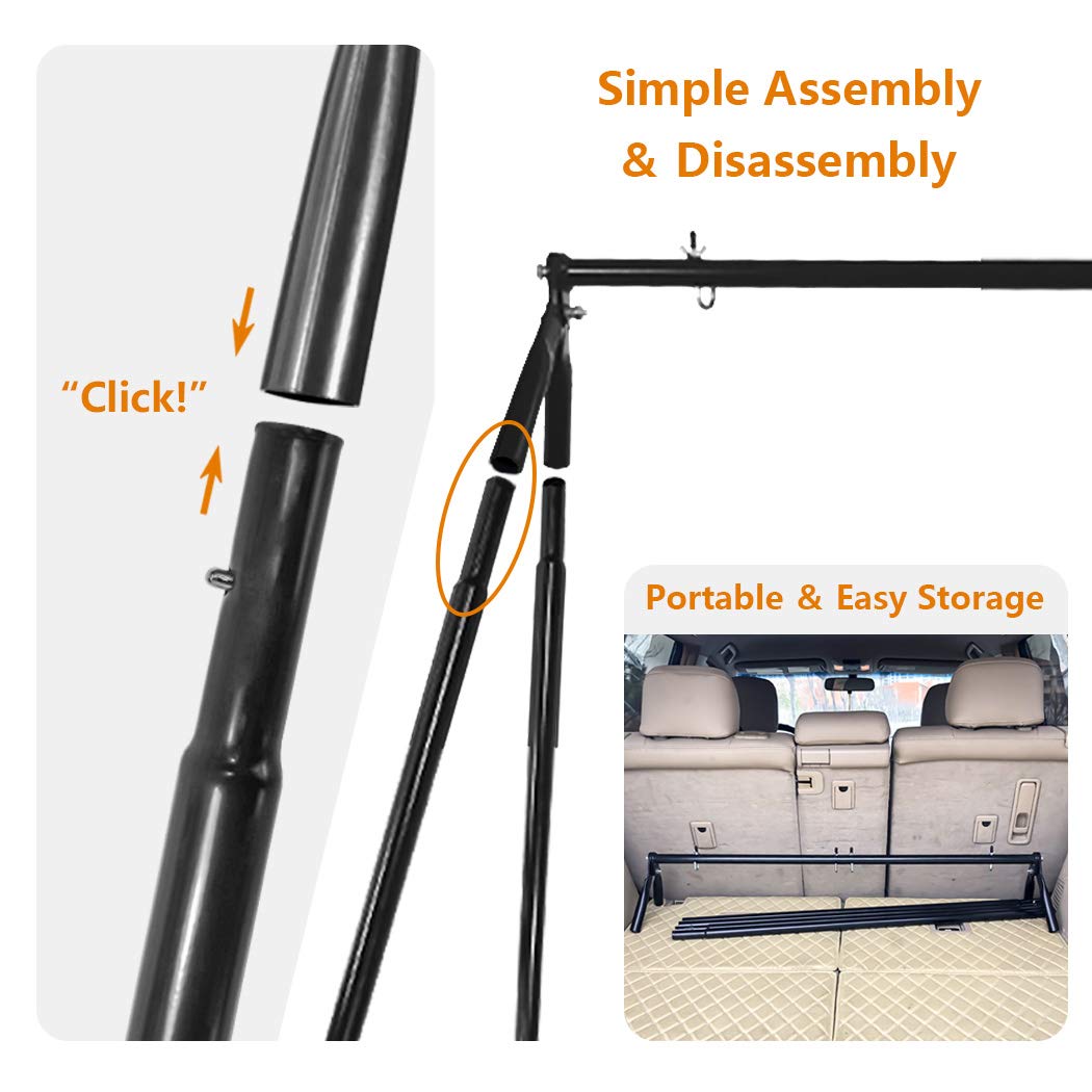 Highwild AR500 Steel Target Stand with 6