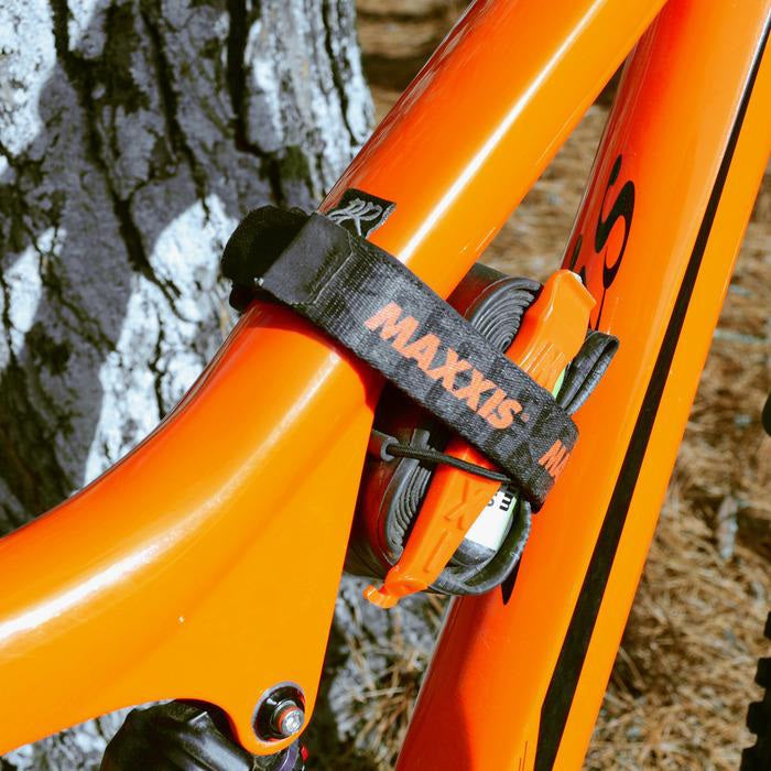 Maxxis Bike Tire Straps - Durable & Secure Bicycle Tire Holders for Mountain, Road & Commuter Bikes - Perfect for Transport, Storage & Emergency Repairs