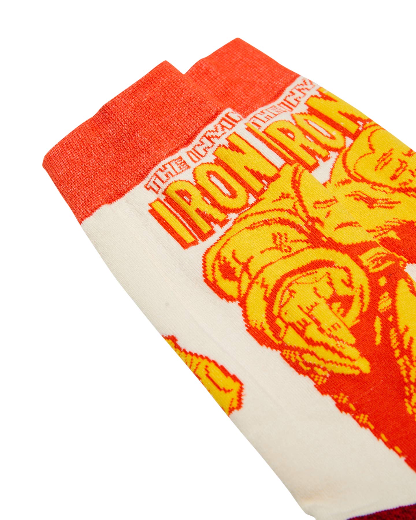 Stance Iron Man Marquee Socks - Superhero Graphic Crew Socks for Men & Women - Perfect for Marvel Fans, Cosplay, and Everyday Wear
