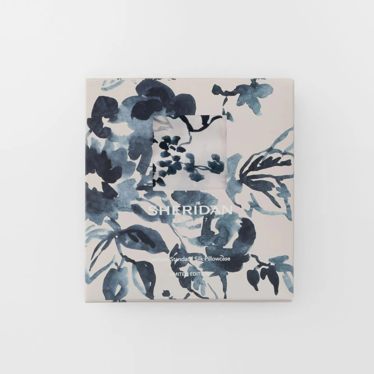 Sheridan Lanham Bone Limited Edition Luxury Silk Pillowcase - 100% Mulberry Silk for Hair & Skin Care - Perfect for Bedroom, Travel & Gift Giving