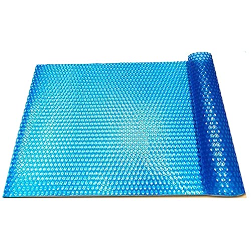 GDMING Heavy Duty Foldable Blue Bubble Solar Pool Cover - Waterproof, Dustproof, UV-Resistant Rectangle Swimming Pool Cover (100x300cm) - Perfect for Outdoor Pools, Hot Tubs & Winter Protection