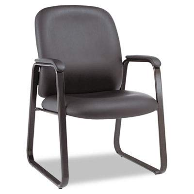 Alera Genaro High-Back Guest Chair - Ergonomic Office Chair with Padded Seat & Adjustable Height - Perfect for Conference Rooms, Reception Areas & Home Offices