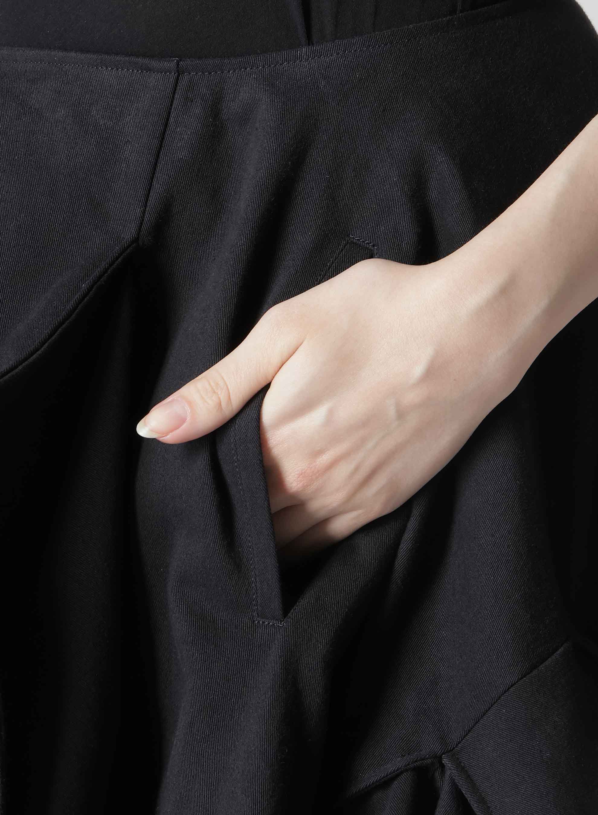 Premium Hemp Twill Skirt with Backside Uniform Design & L Box Detail - Eco-Friendly Women's Fashion for Casual Wear, Office & Summer Outfits