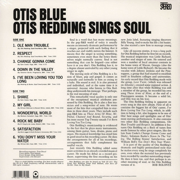 Otis Redding Vinyl Records & CDs - Classic Soul Music Collection for Home, Party & Gift Giving