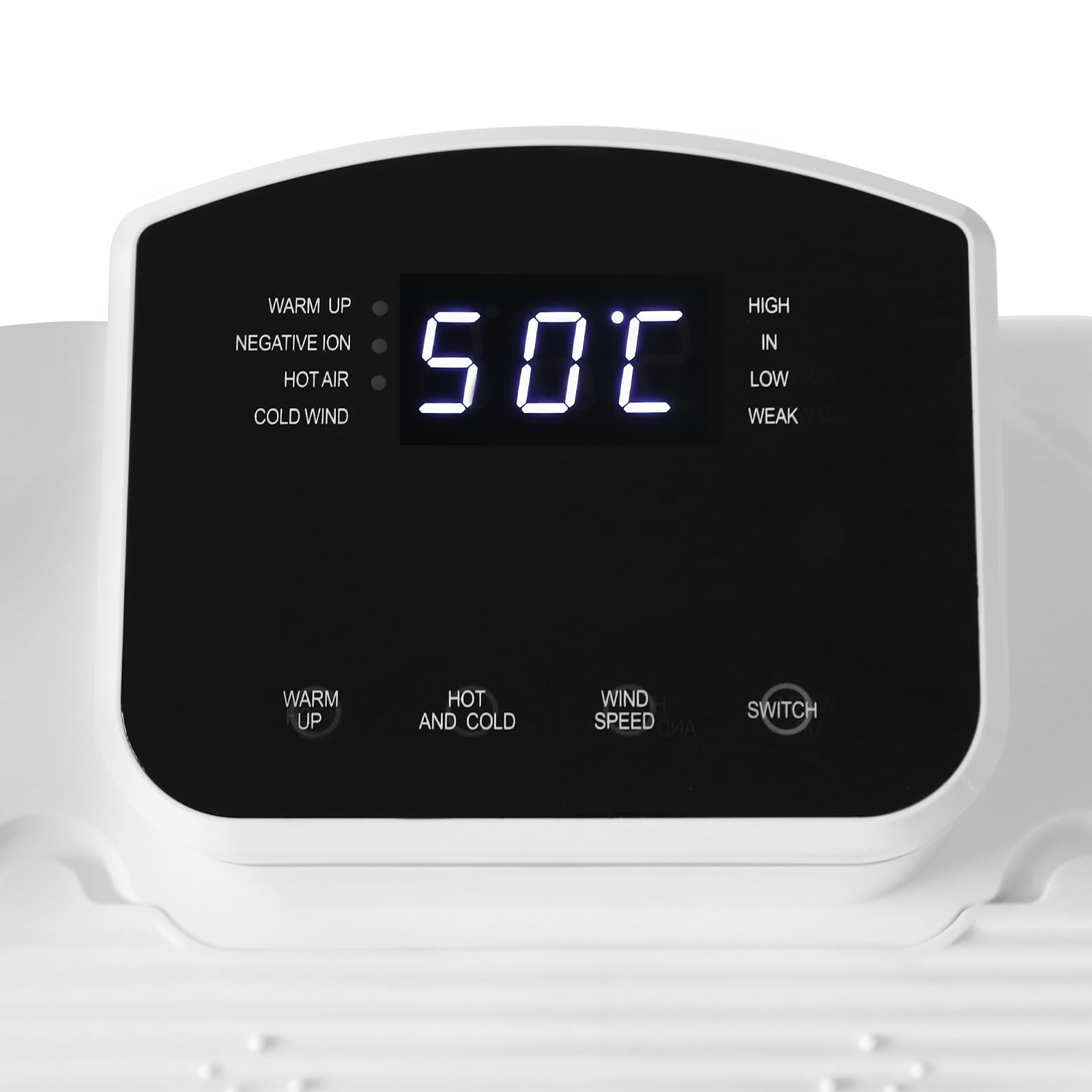 Full Body Dryer for Bathroom - 1400W Air Shower with 4 Wind Speeds & Warm/Cool Breeze - Waterproof Body Care Dryer for Spa, Gym, and Home Use