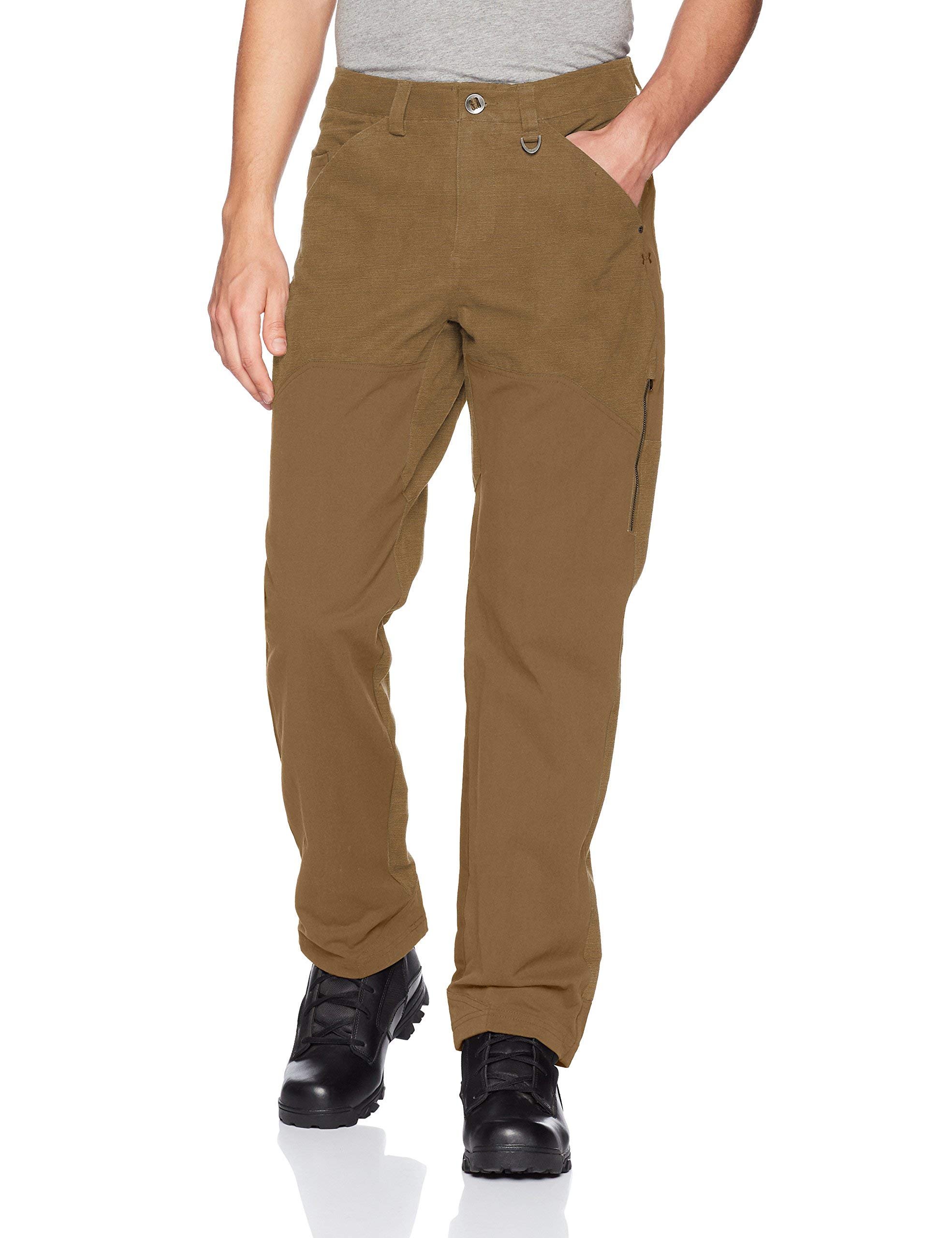 Under Armour Men's Logger Pants - Durable Work & Outdoor Hiking Pants for Comfort & Mobility | Perfect for Construction, Hunting & Camping