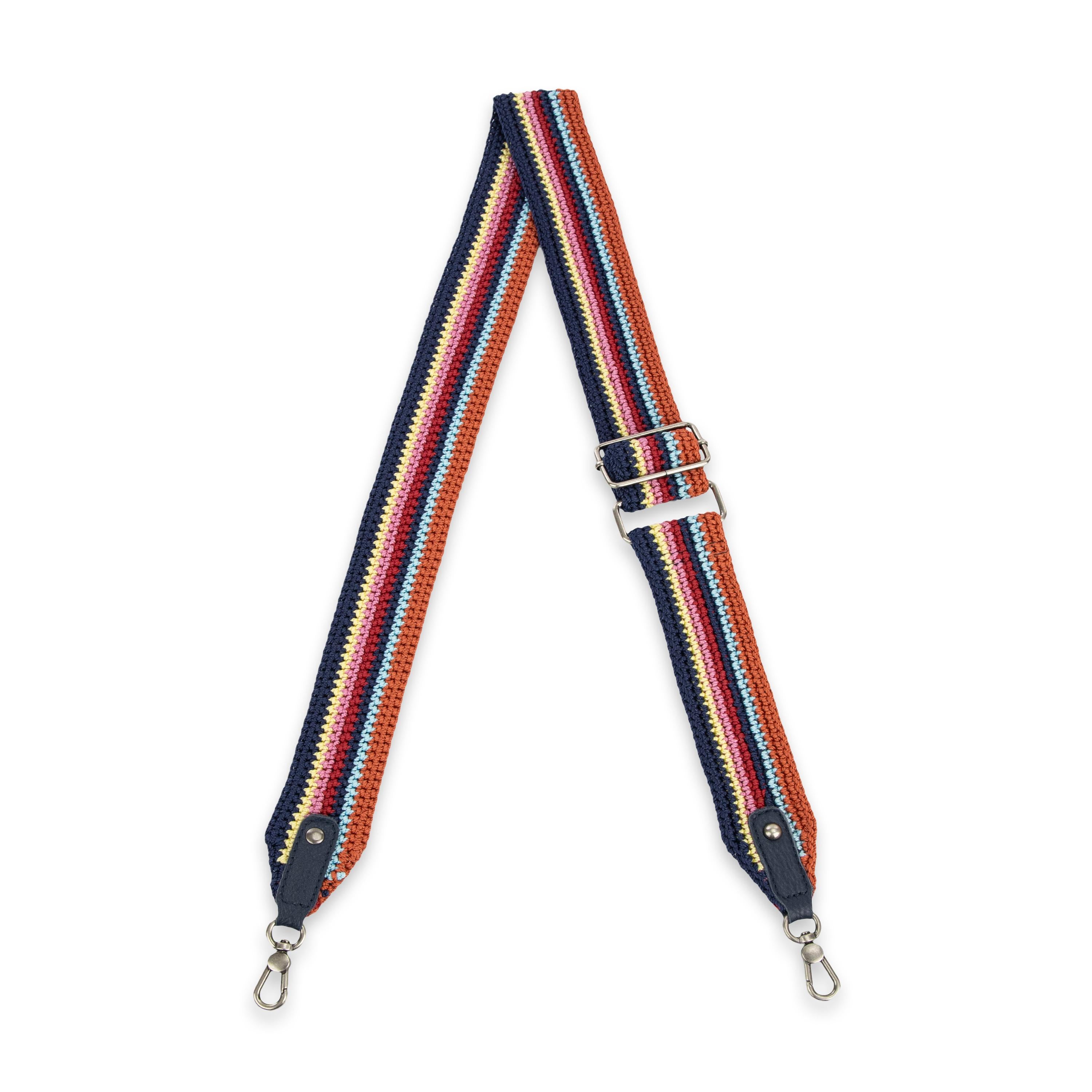 Adjustable Strap - Indigo Multi Stripe
