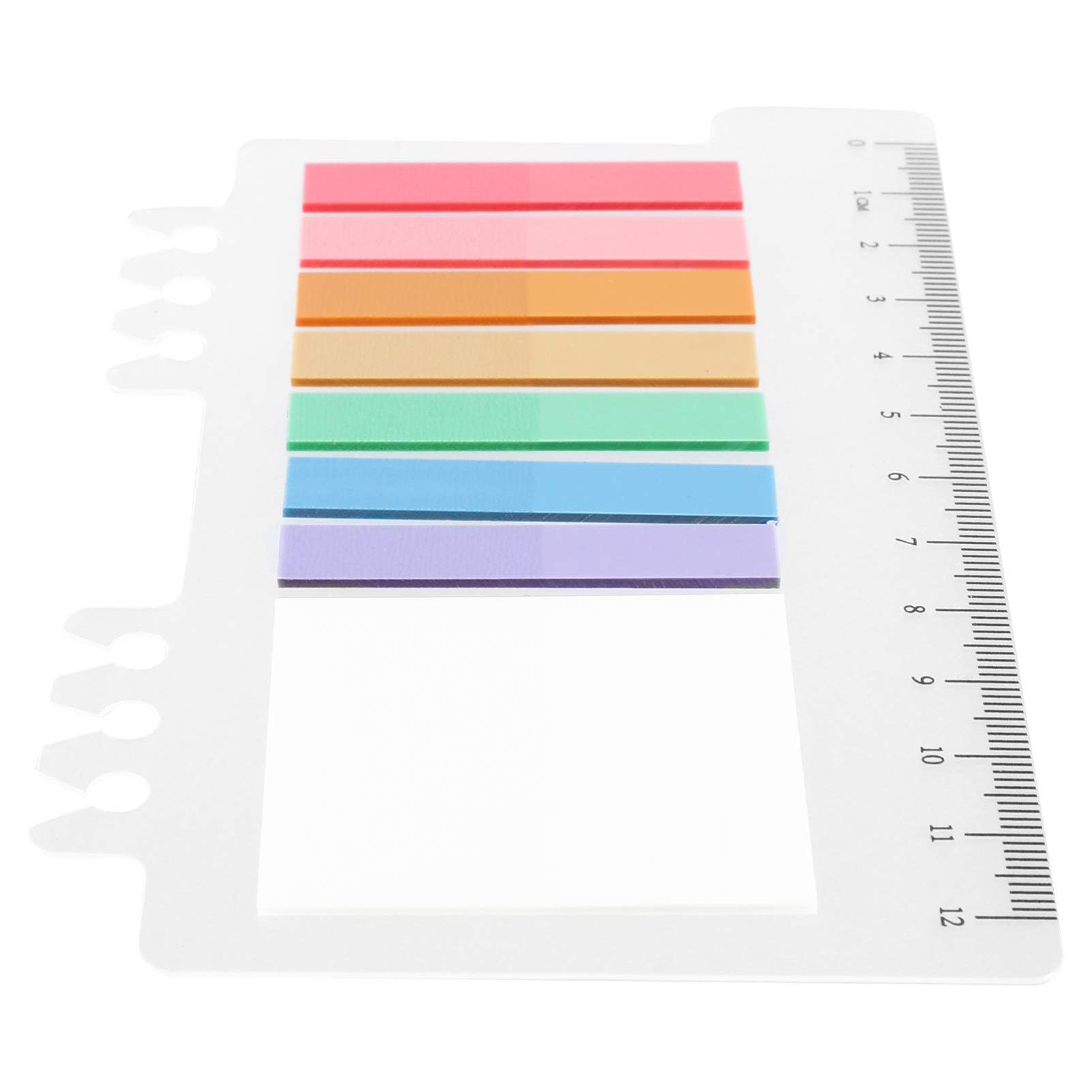 NUOBESTY Fluorescent Sticky Notes Flags - 3 Sets of Colorful Index Tabs for Books, Documents & Notebooks - Perfect for Office, School & Study Organization