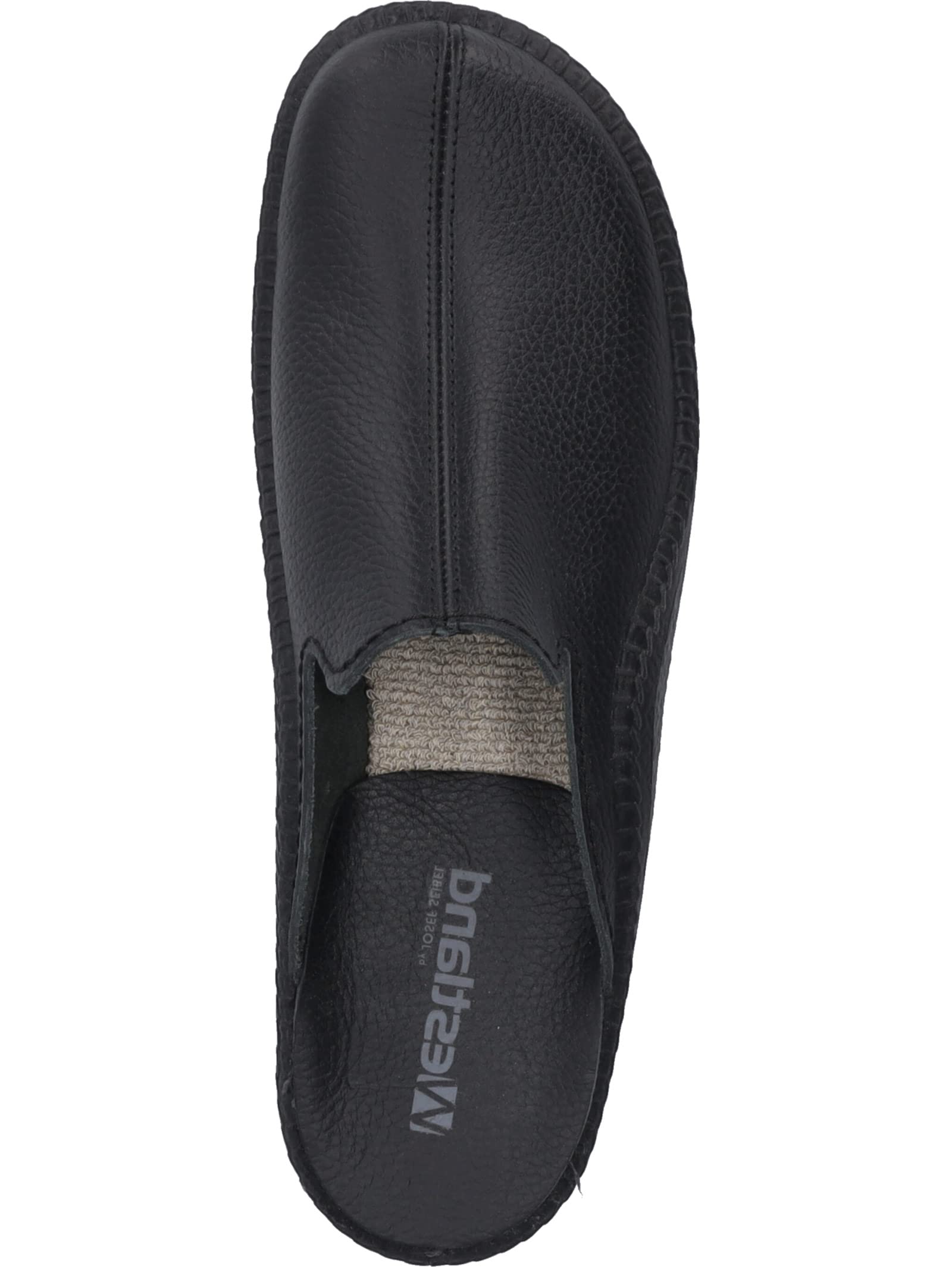 Romika Westland Monaco 202g Men's Black Slippers Size 11 - Comfortable Indoor/Outdoor House Shoes for Relaxation & Lounge Wear