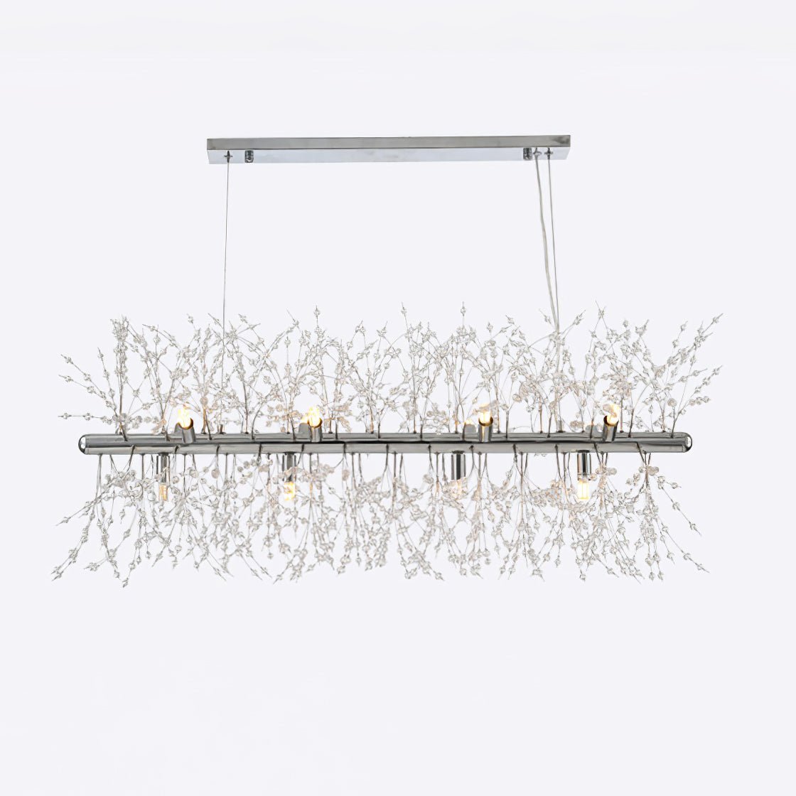 Dandelion Chandelier - Elegant Floral Ceiling Light Fixture for Living Room, Bedroom & Dining Room Decor | Perfect for Boho, Farmhouse & Modern Interior Design