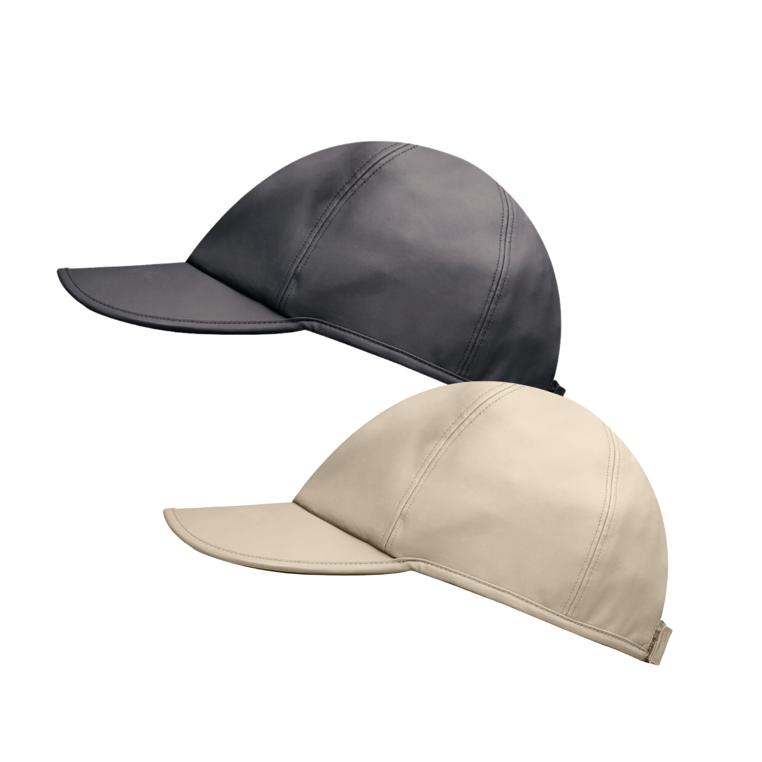 Waterproof Satin-Lined Baseball Cap for Women & Men - Hairbrella Sun Protection Hat (2-Pack) - Perfect for Outdoor Activities, Running, Hiking & Beach