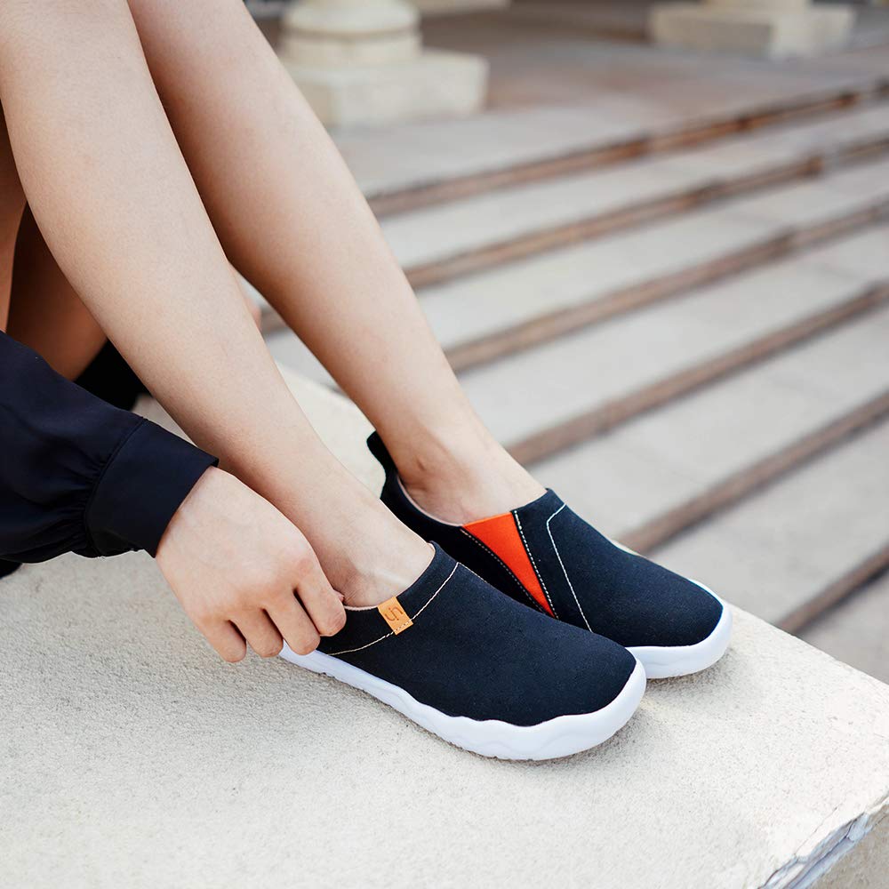 UIN Men's Slip-On Loafers - Lightweight Art Design Travel Shoes for Casual Wear | Stylish & Comfortable Sneakers for Walking, Travel & Everyday Use