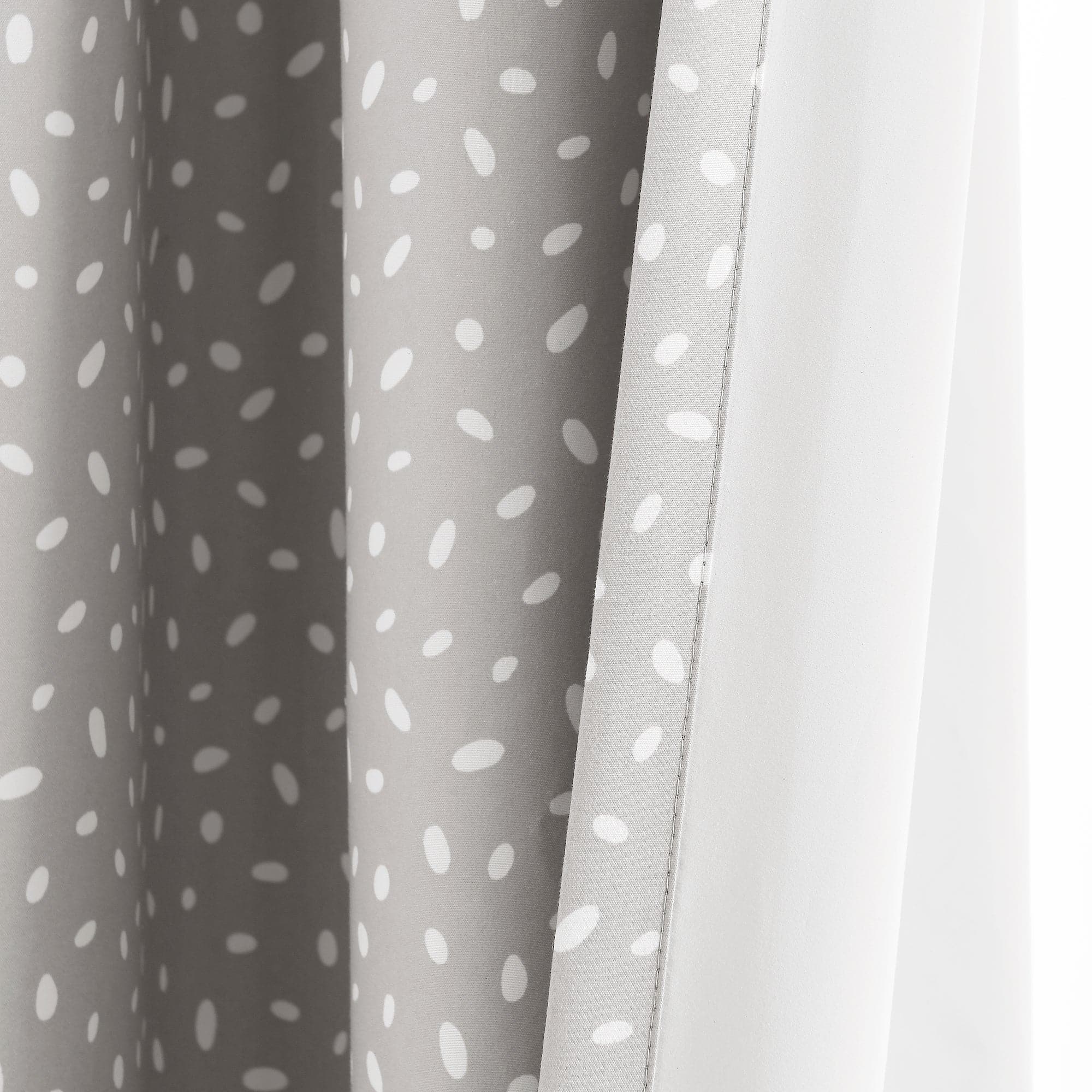 Blackout Window Curtains for Bedroom - Pixie Fox Geo Pattern Thermal Insulated Drapes for Living Room, Nursery & Home Decor