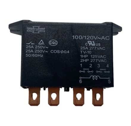 Fits Viking Range Oven Main Relay PM010129 25A Replacement Part - Compatible with Viking Professional Ovens, Stoves & Cooktops for Smooth Cooking Performance