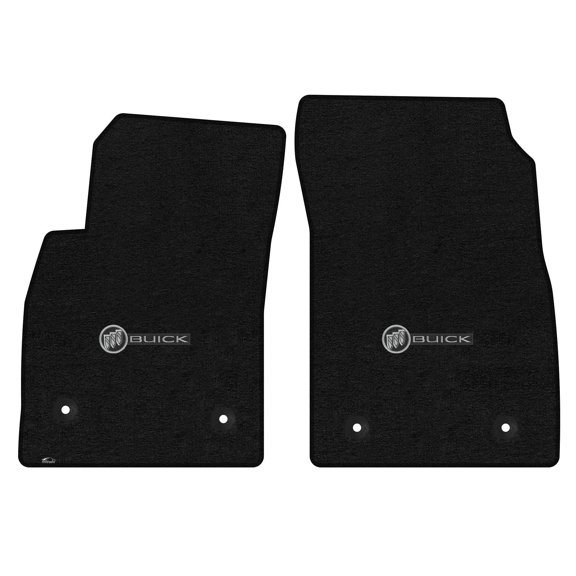 Premium Custom-Fit Carpeted Floor Mats for Buick Verano 2013-2017 - Luxury Car Floor Liners (2-Piece Front Set, Charcoal) | Perfect for All-Weather Protection & Enhanced Interior Style