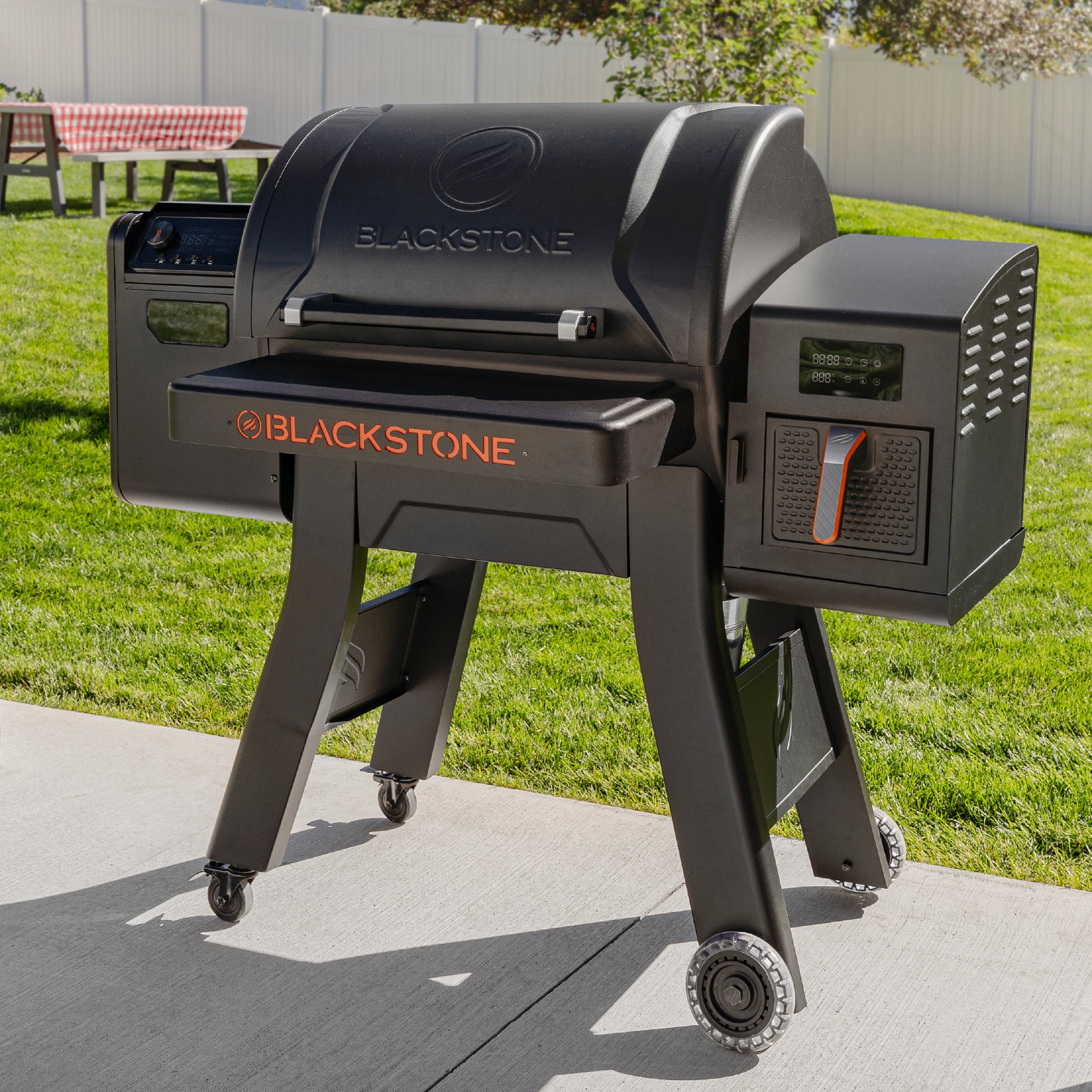 900 Pellet Grill and Air Fryer Combo - Smoker, Grill, and Air Fryer in One - Perfect for Backyard BBQs, Tailgating, and Outdoor Cooking
