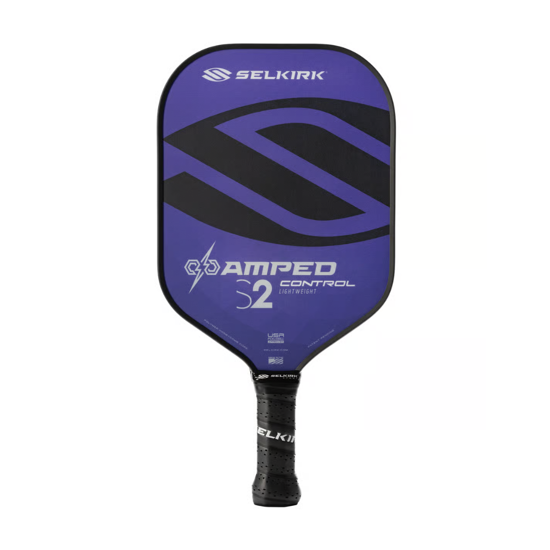 Selkirk AMPED Control S2 Pickleball Paddle - Premium Graphite Paddle for Spin & Control - Perfect for Indoor & Outdoor Pickleball Games, Tournaments & Practice