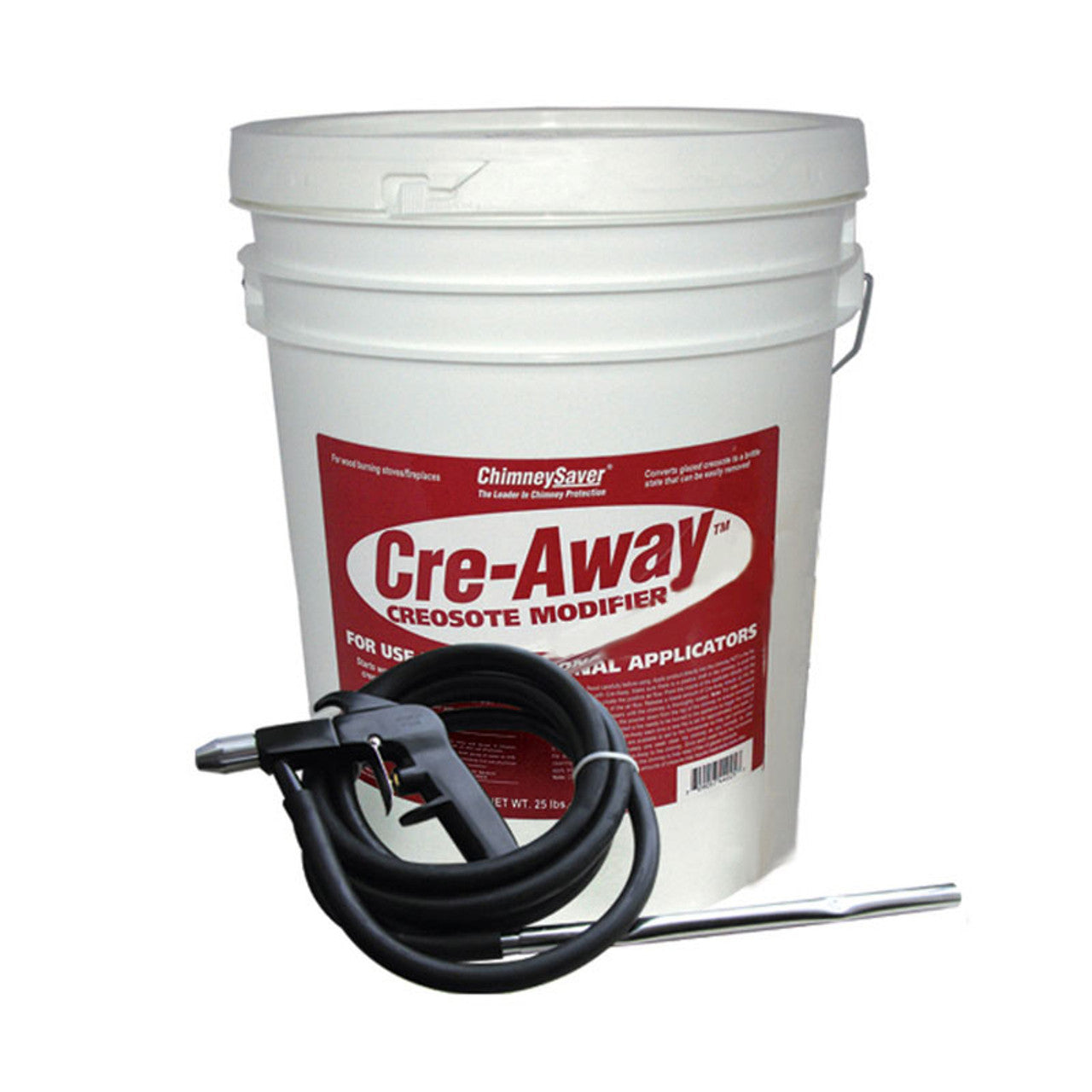 25 lb. Bulk Creaway Pro Creosote Remover - Safe & Effective Chimney Cleaner for Wood Stoves, Fireplaces & Furnaces - Prevents Chimney Fires & Improves Efficiency