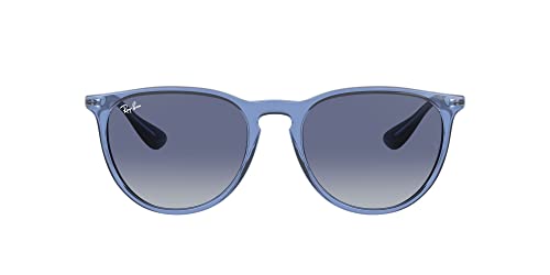 Transparent Blue/Light Grey Gradient Dark Blue