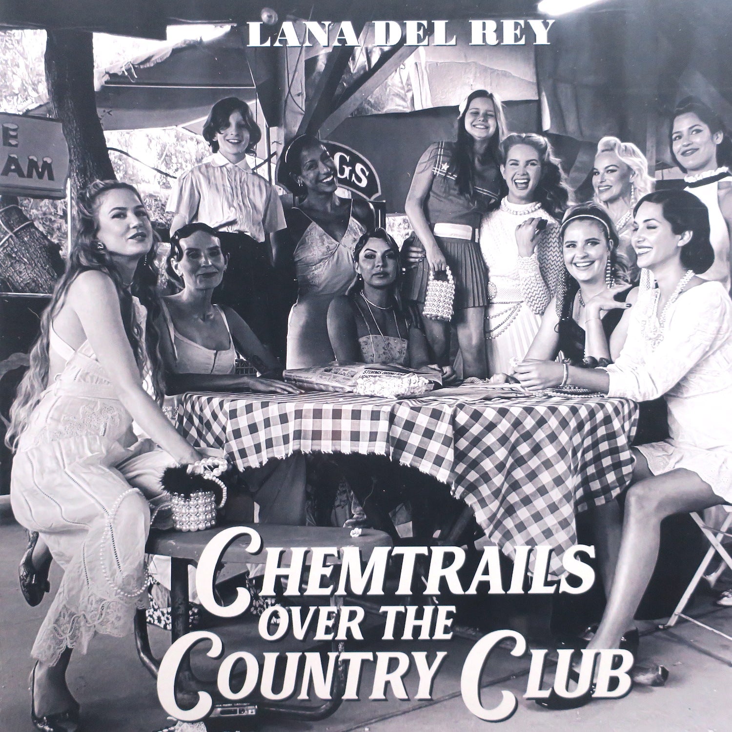 Lana Del Rey 'Chemtrails Over The Country Club' Vinyl Record LP - Limited Edition Music Album for Collectors & Home Listening